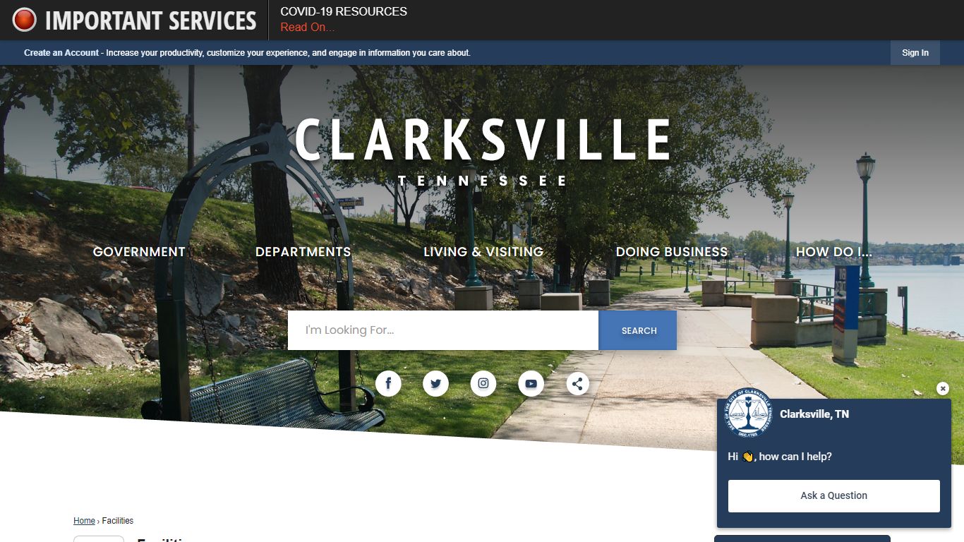 Facilities • Clarksville, TN • CivicEngage